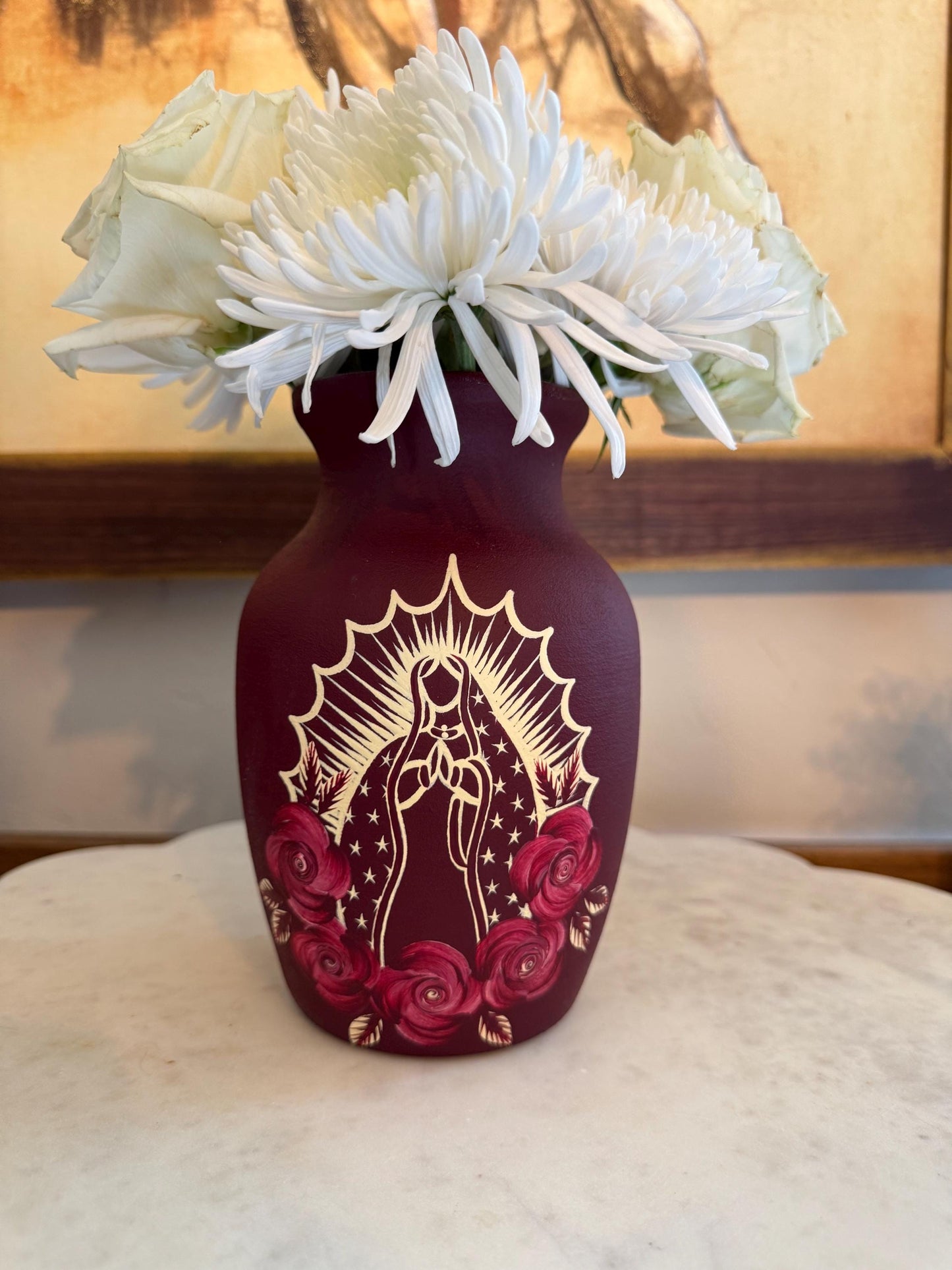 Wine 7” VM Glass Vase