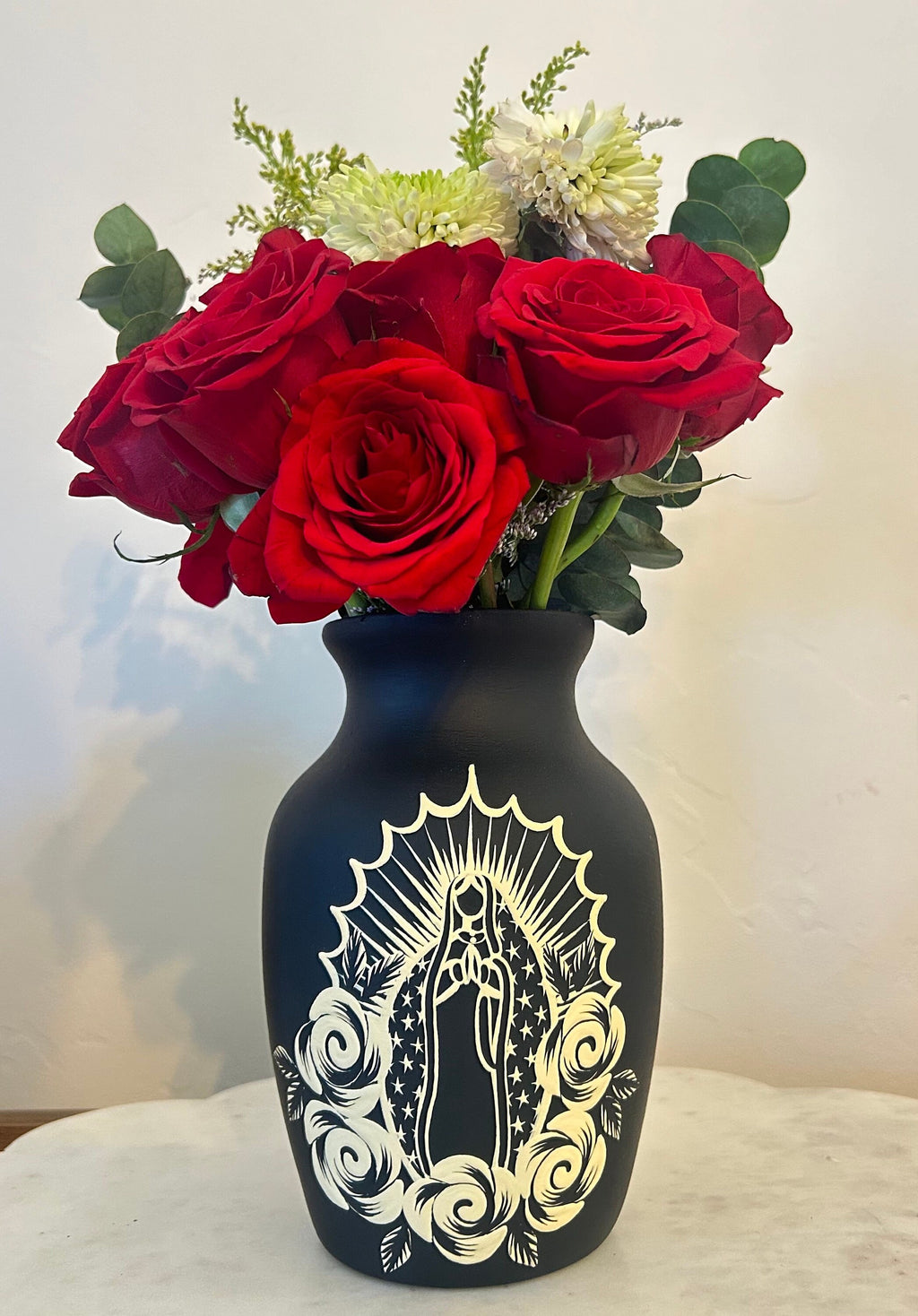 Black 7” VM Vase