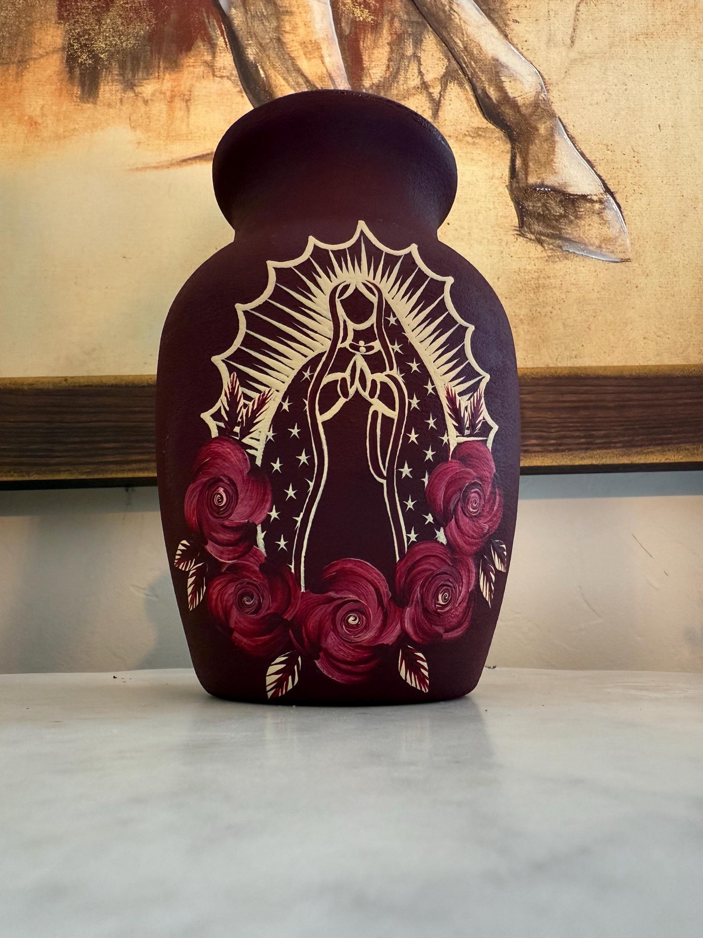 Wine 7” VM Glass Vase