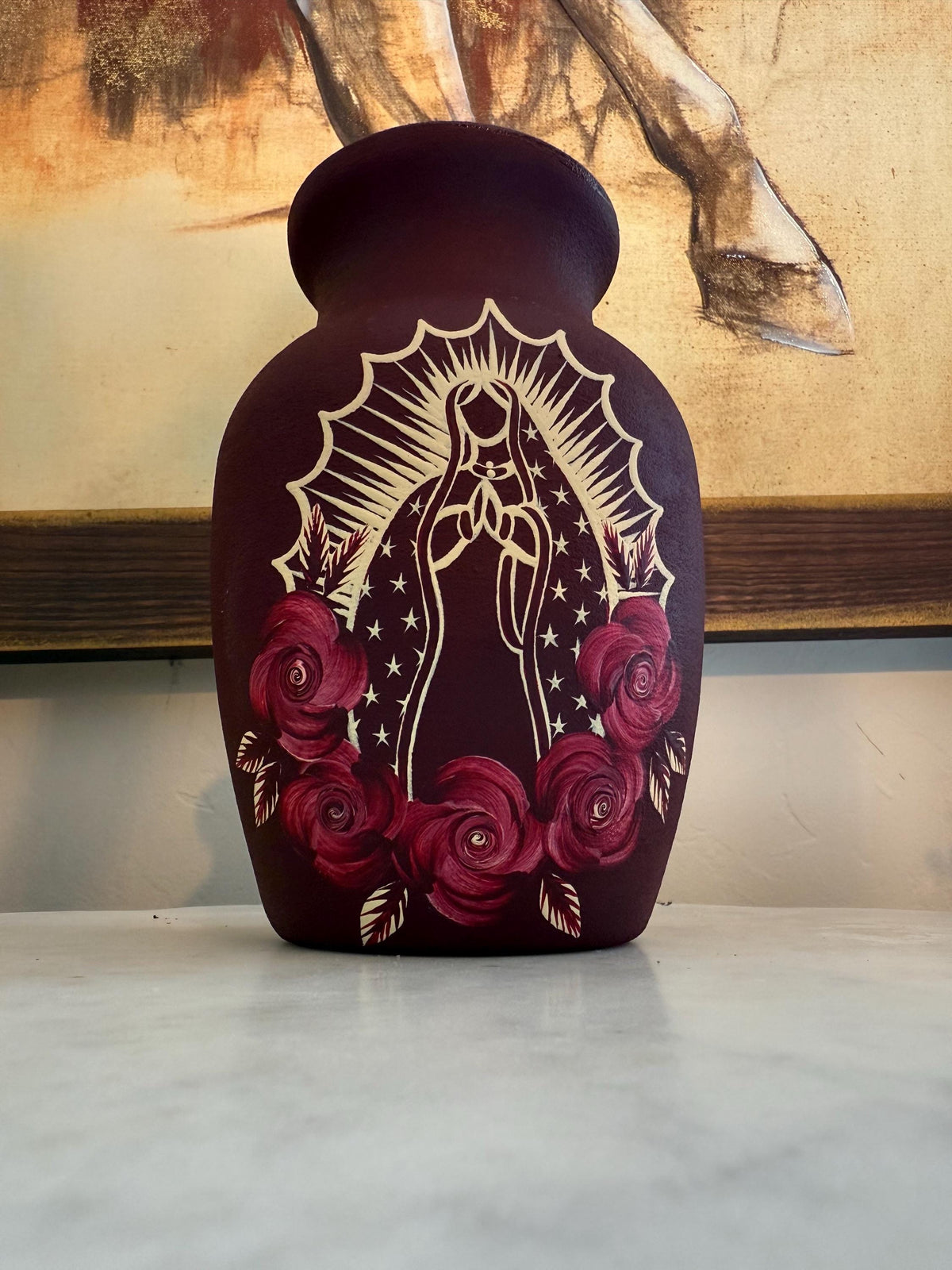 Wine 7” VM Glass Vase