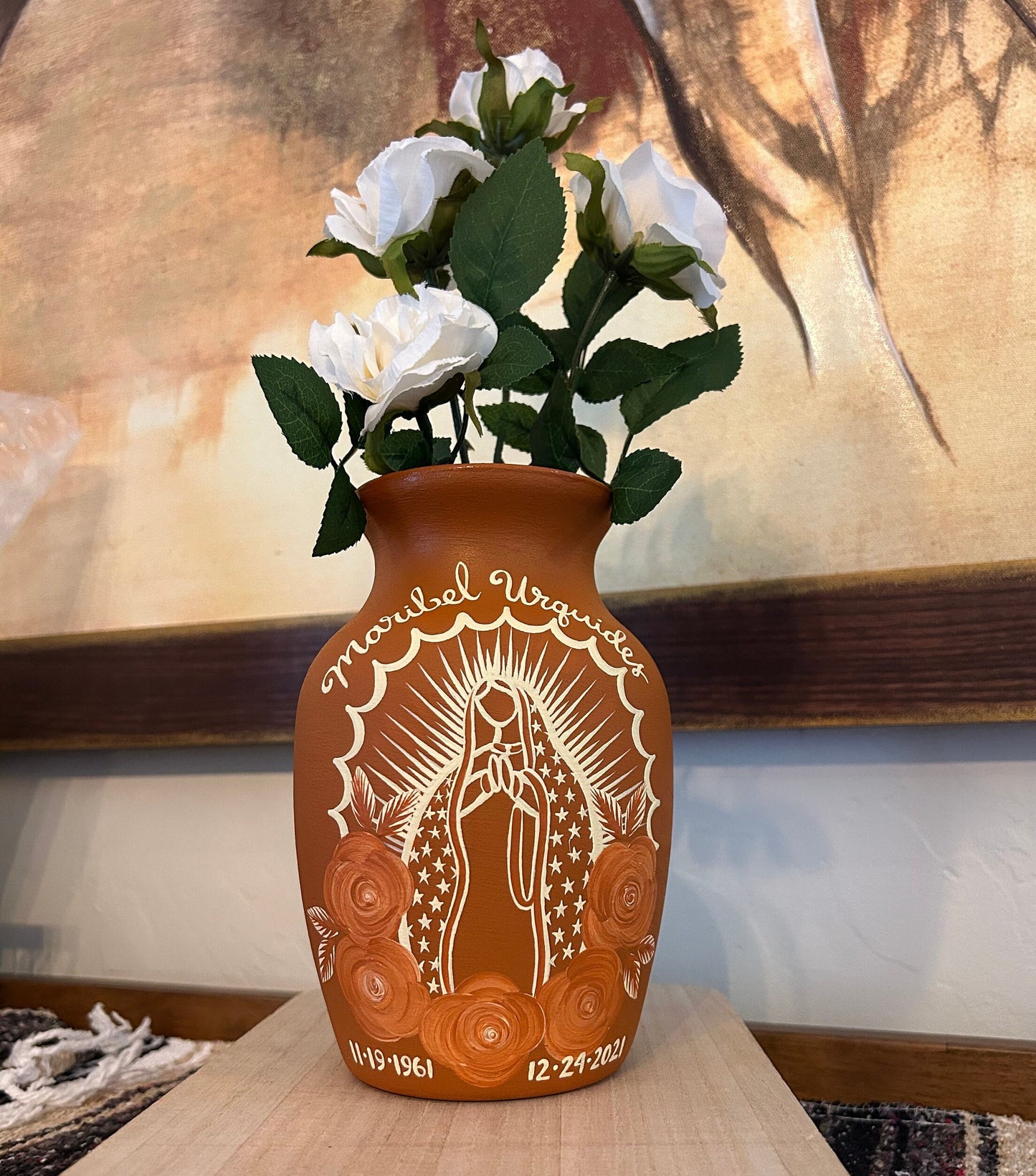 Personalized 7” VM Vase