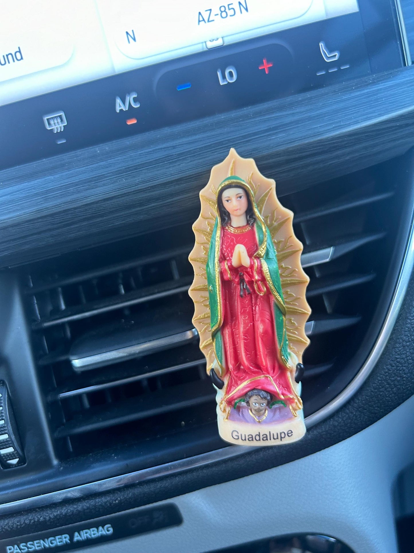 Virgen de Guadalupe Car Vent Clip