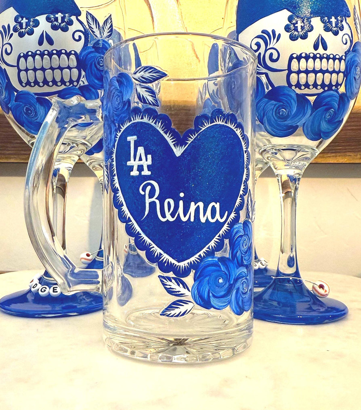 LA Reina Beer Mug