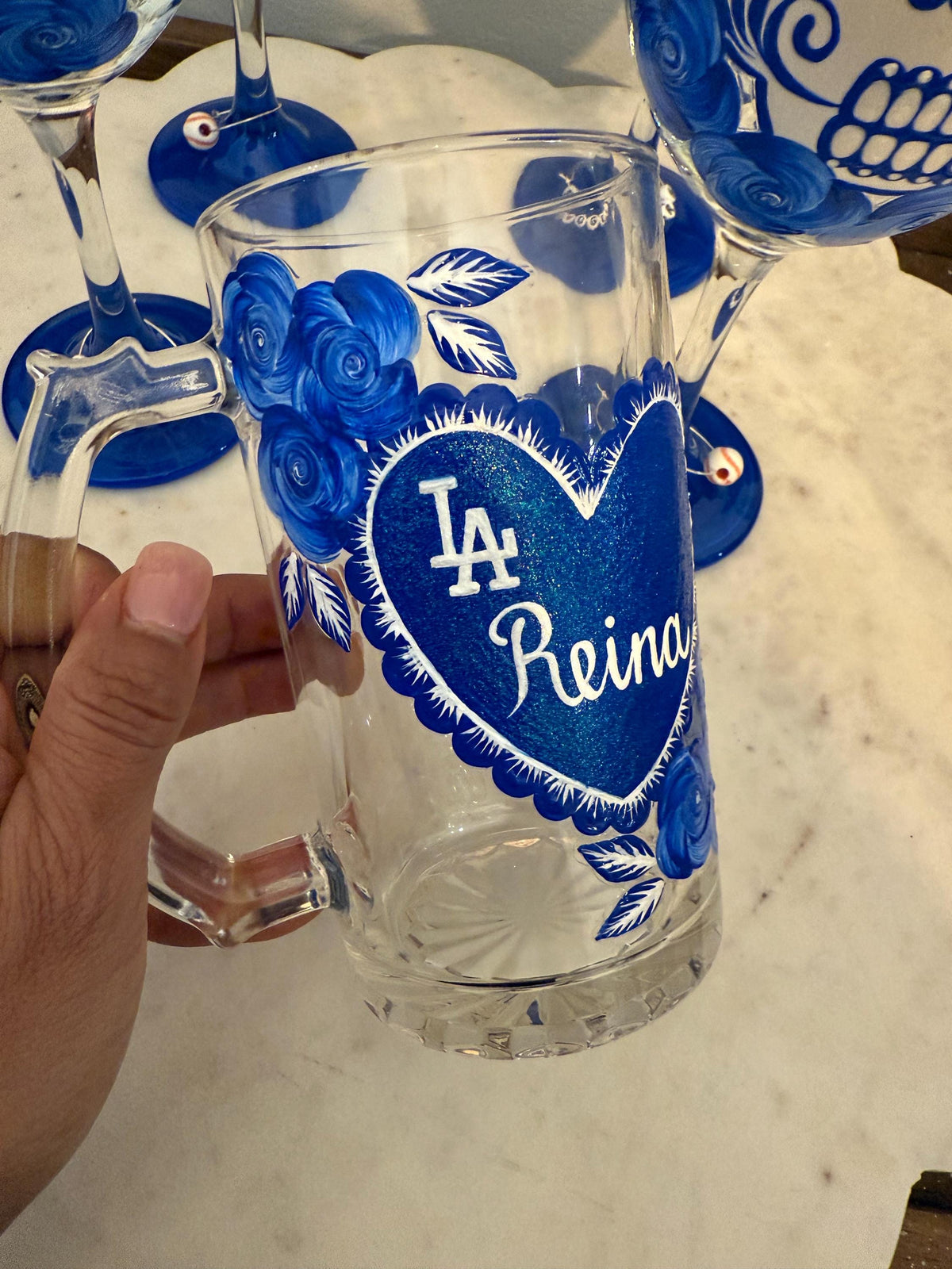 LA Reina Beer Mug