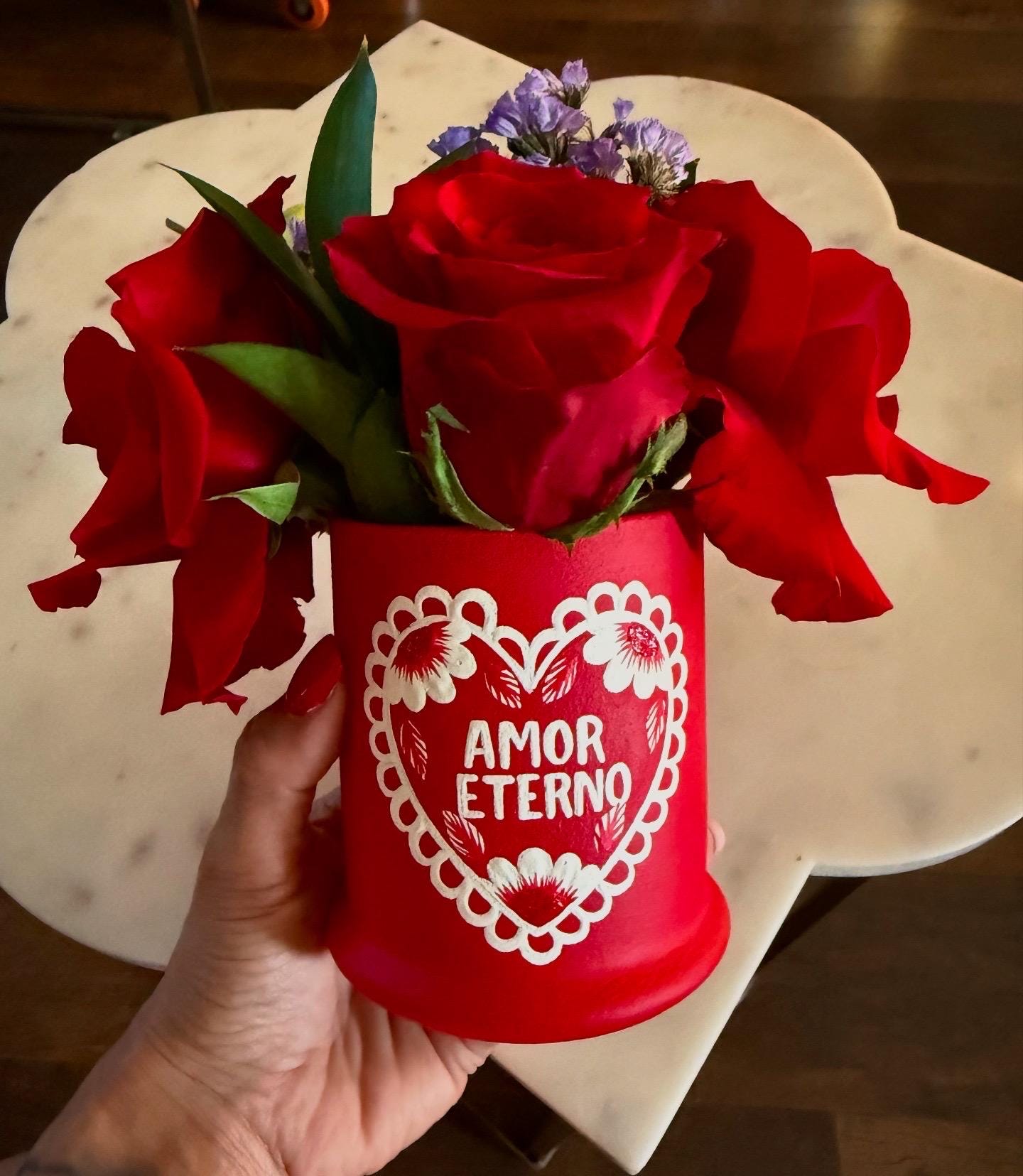 Amor Eterno Candle Holder