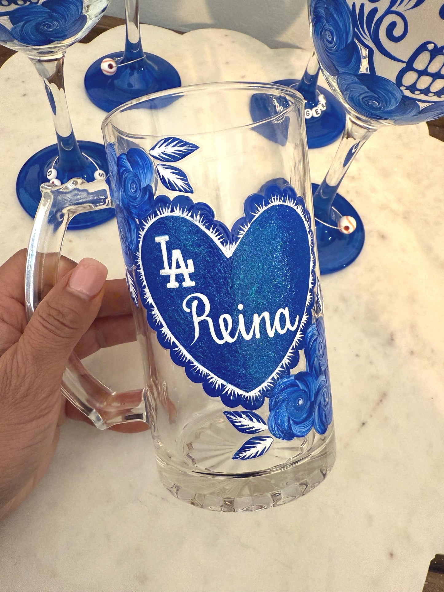 LA Reina Beer Mug