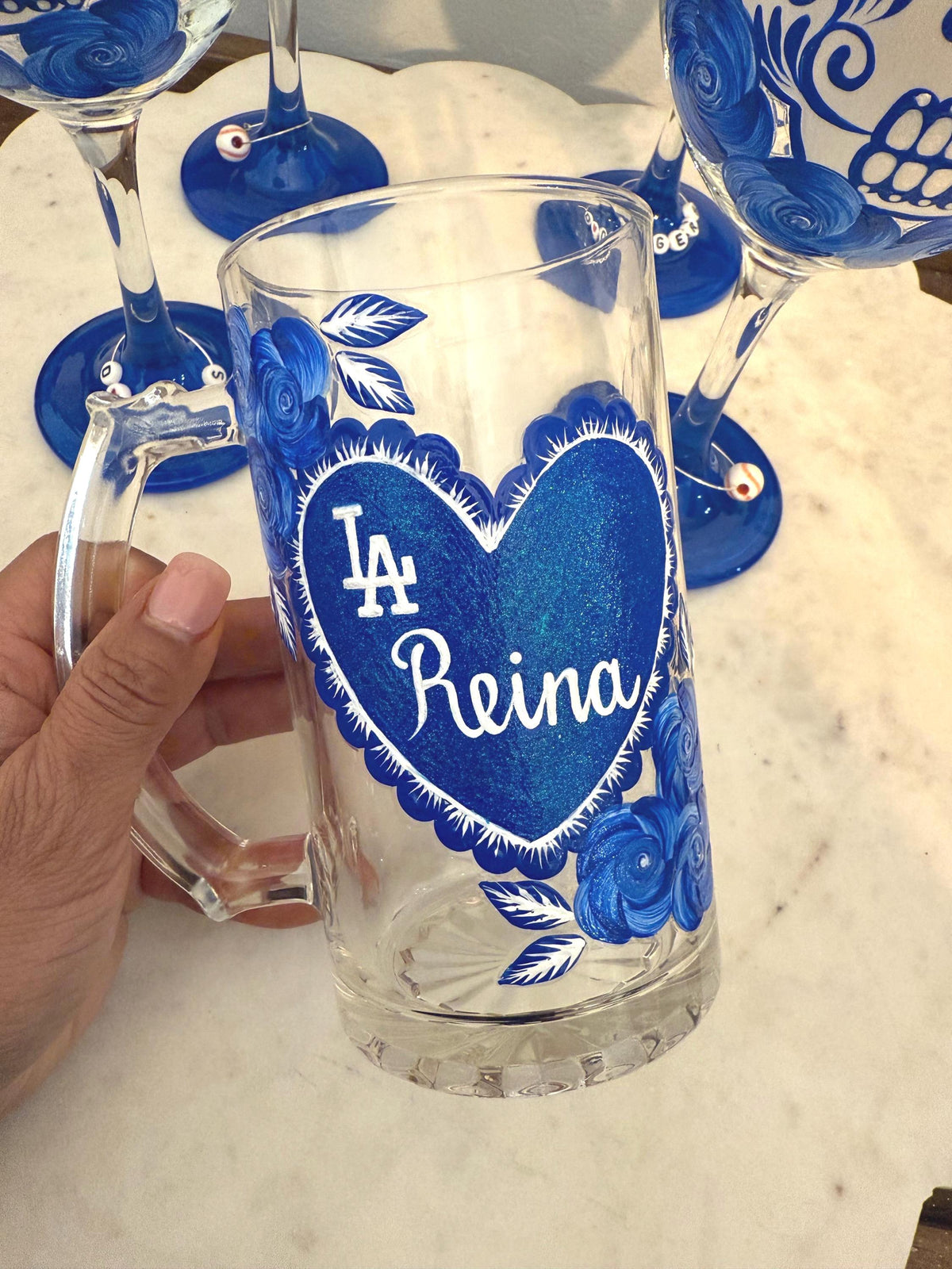 LA Reina Beer Mug
