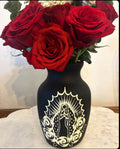 Black 7” VM Vase