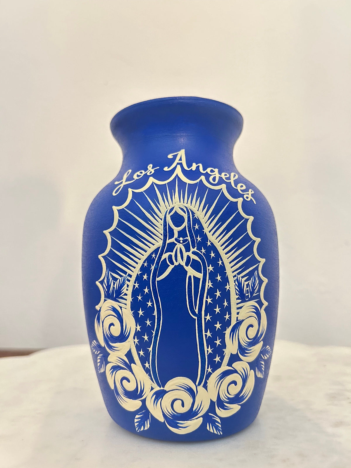 Blue Los Angeles VM Vase